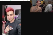 Twitch streamer Mizkif cosplaying Fed.