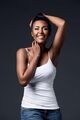 Miss Cayman Islands Monyque Brooks Sports and Fitness Semi-finalist – 1 point