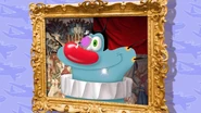 Bouncing Ball 2.png (3.34 MB) In the remake, the painting of Oggy is much more detailed