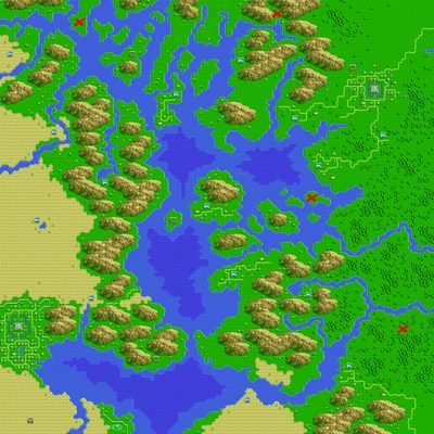 A red X marks the location of each buried treasure.