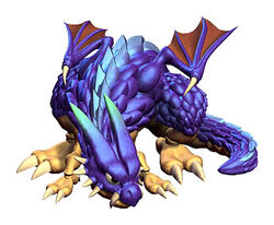 The Thunder Dragon's render in Ogre Battle 64: Person of Lordly Caliber