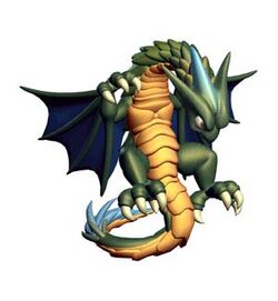 The Wyrm's artwork in Ogre Battle 64: Person of Lordly Caliber