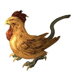 The Cockatrice's artwork in Tactics Ogre: Let Us Cling Together