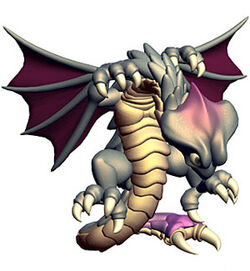 The Wyvern's artwork in Ogre Battle 64: Person of Lordly Caliber