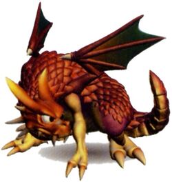 The Red Dragon's render in Ogre Battle 64: Person of Lordly Caliber