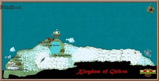 A Novice Cartographer's map of Blüdfrost