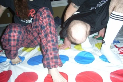 Ogres playing Twister