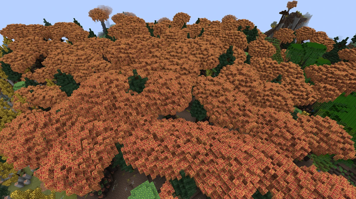 oh the biomes we've gone
