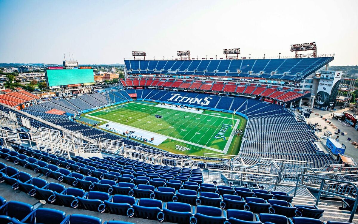 Nissan Stadium Aerial View Photo Tennessee Titans Picture 