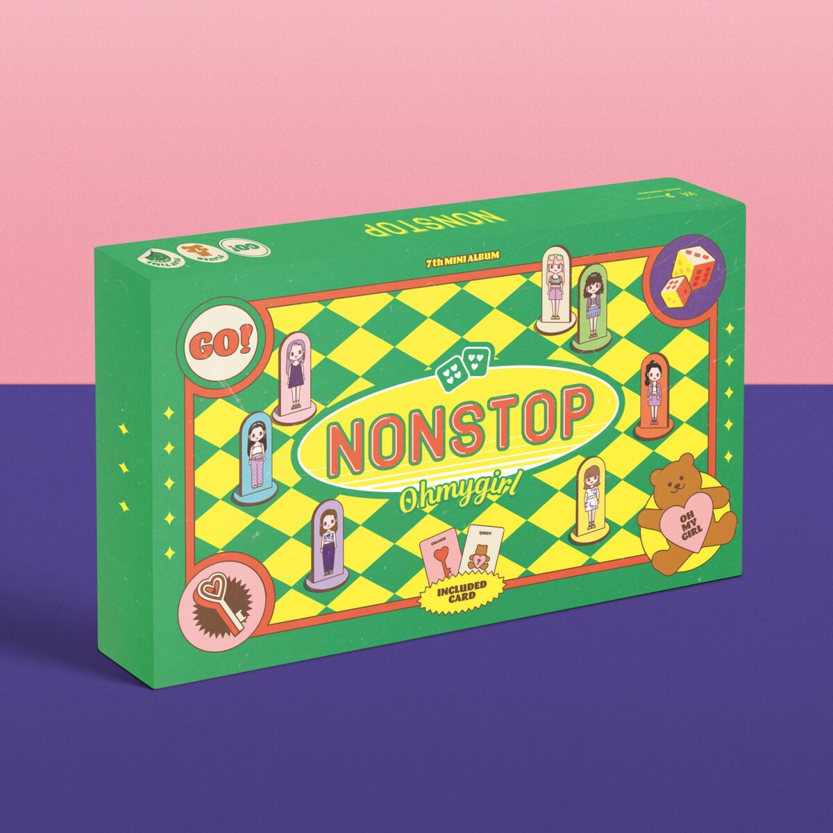OH MY GIRL ジホ　トレカ 7枚　Nonstop JAPAN 日本版 Amazon.com: Oh My Girl Nonstop 7th Mini Album Chance Version