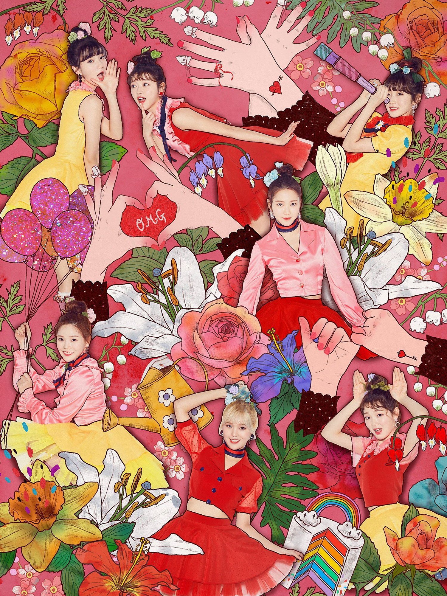 Download Coloring Book Oh My Girl Wiki Fandom