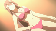 Sayoko's bikini in Ah! I Want To Fill The World With Happiness! (Season 2 Episode 4)