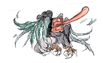 Great Tengu concept art 1