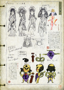 ConceptArt de Kushinada tiré de l'Official Complete Works