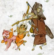 Kokari alongside Ume and Karude.