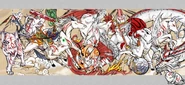 The Brush Gods from Ōkami.
