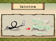 The scroll of Galestorm.