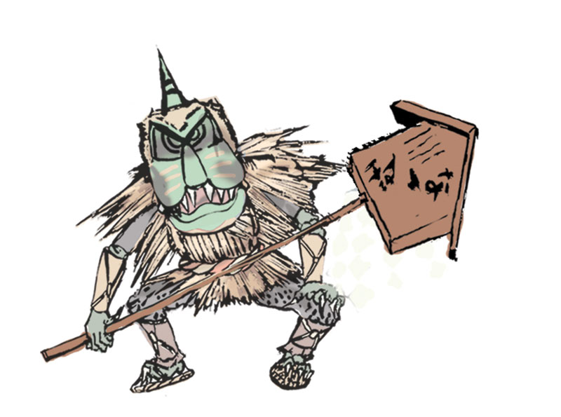 wallpapers Ubume Okami namahage Åkami wiki fandom