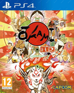 Okami HD PS4 front cover
