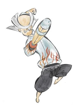 Onigiri-Sensei concept art