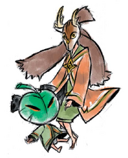 Kai and Lika concept art
