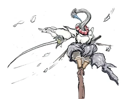 Crow Tengu concept art