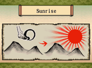 Sunrise's Ōkamiden scroll.