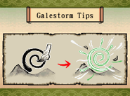 The Tips scroll of Galestorm.
