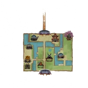 Map of the Commoner's Quarter.