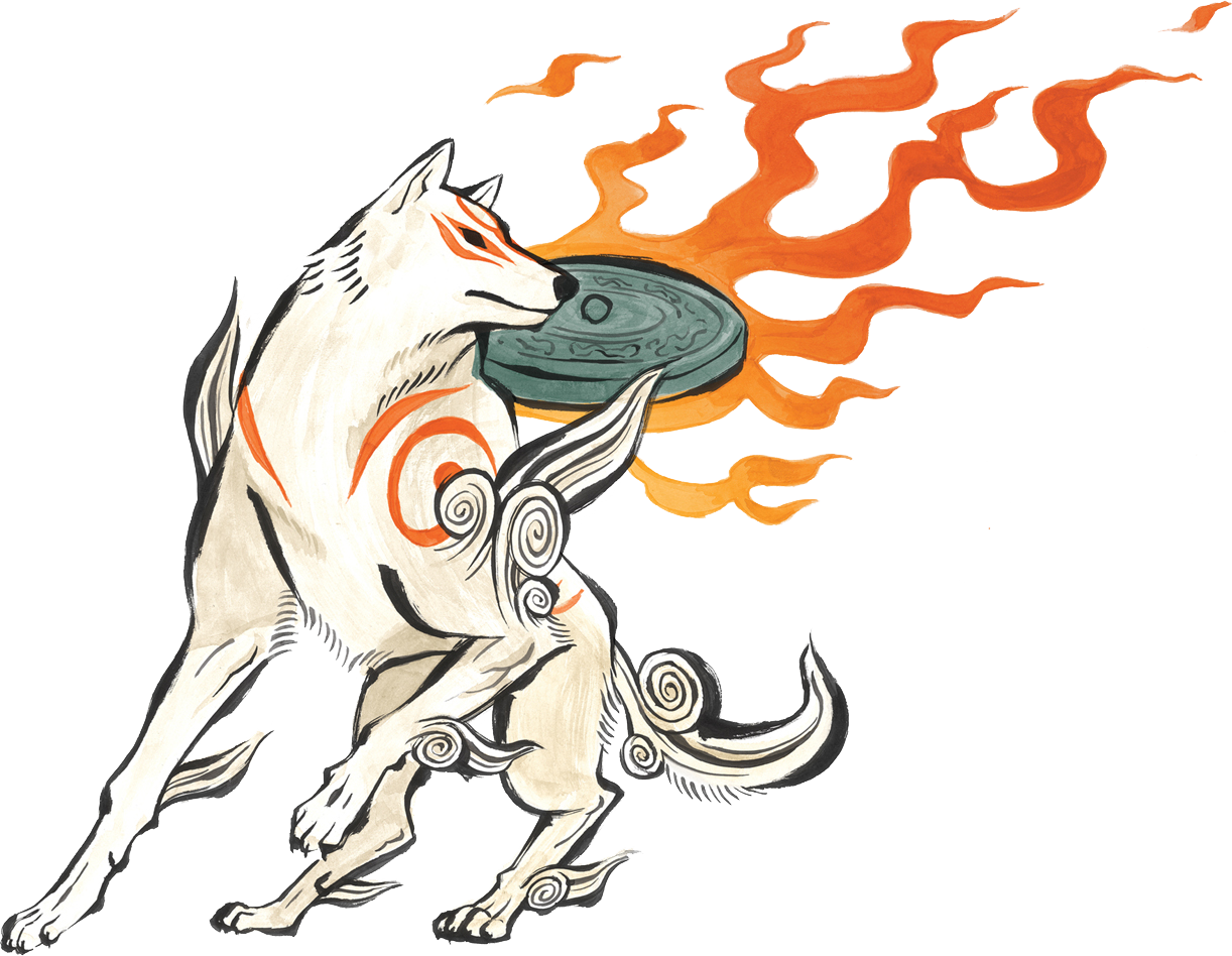 Okami. Amaterasu  Okami, Amaterasu, Anime wolf