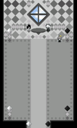 Etihw and Kcalb's throne room