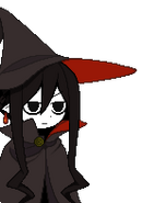 The Great Witch's dialogue sprite in Wadanohara and the Great Blue Sea.