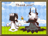 The "Thank You" picture from The Gray Garden Bonus Room