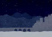 Mogeko Castle seen from Mogeko Kremlin