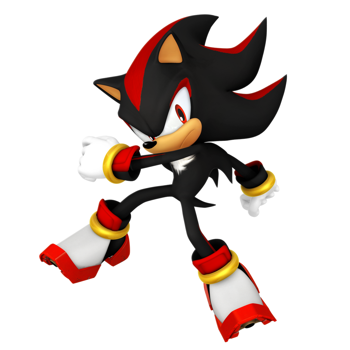 Shadow - Sonic Channel Oct 2020 Render Remake by Lamea132 on