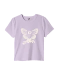 SOUR BUTTERFLY BABY TEE - LAVENDER