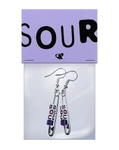 SOUR SAFETY PIN EARRINGS (PACKAGED)