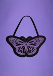 black butterfly tote