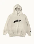 SOUR BUTTERFLY HOODIE - WHITE (FRONT)