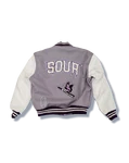SOUR LETTERMAN JACKET - LAVENDER
