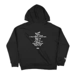 SOUR PAPERCLIP TRACKLIST HOODIE (BACK)