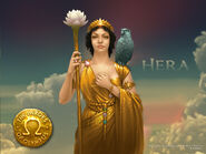 Hera, as portrayed in the series