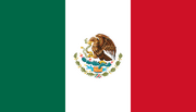 The Flag of Mexico, the country that the legend of La Llorana originates from.