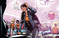 The inside of Aphrodite's Cabin as seen in the graphic novel.