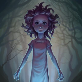 Creepy girl
