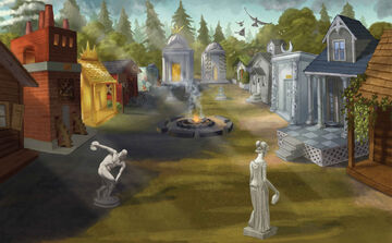 Percy Jackson Photo: Camp Half-Blood Cabins