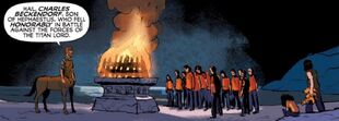 Charles Beckendorf's funeral