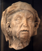  the god of old age who Percy embraces.