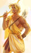 Apollo, God of the Sun, Light, Music and Poetry