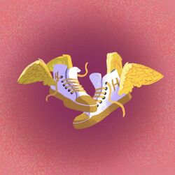 hermes winged shoes percy jackson